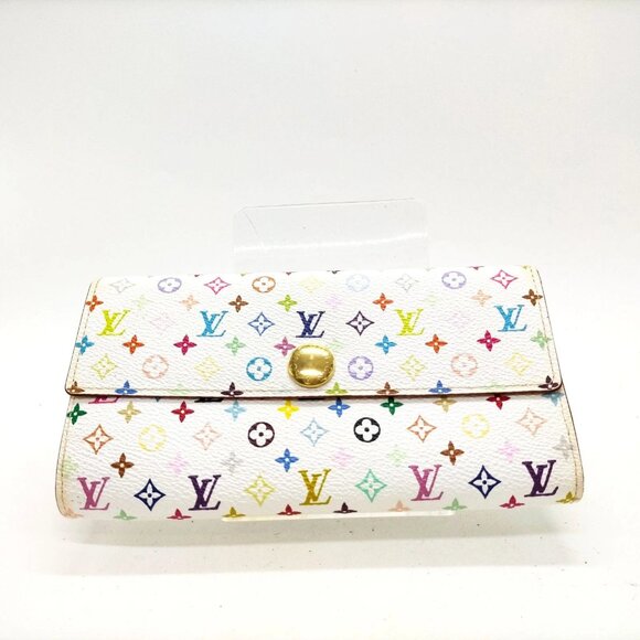 Louis Vuitton LV Long Wallet White Monogram MultiColor 400-082425 - Picture 1 of 9